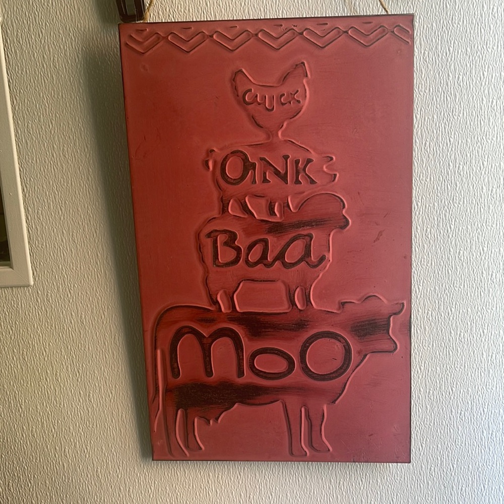 Farm Animal Sign